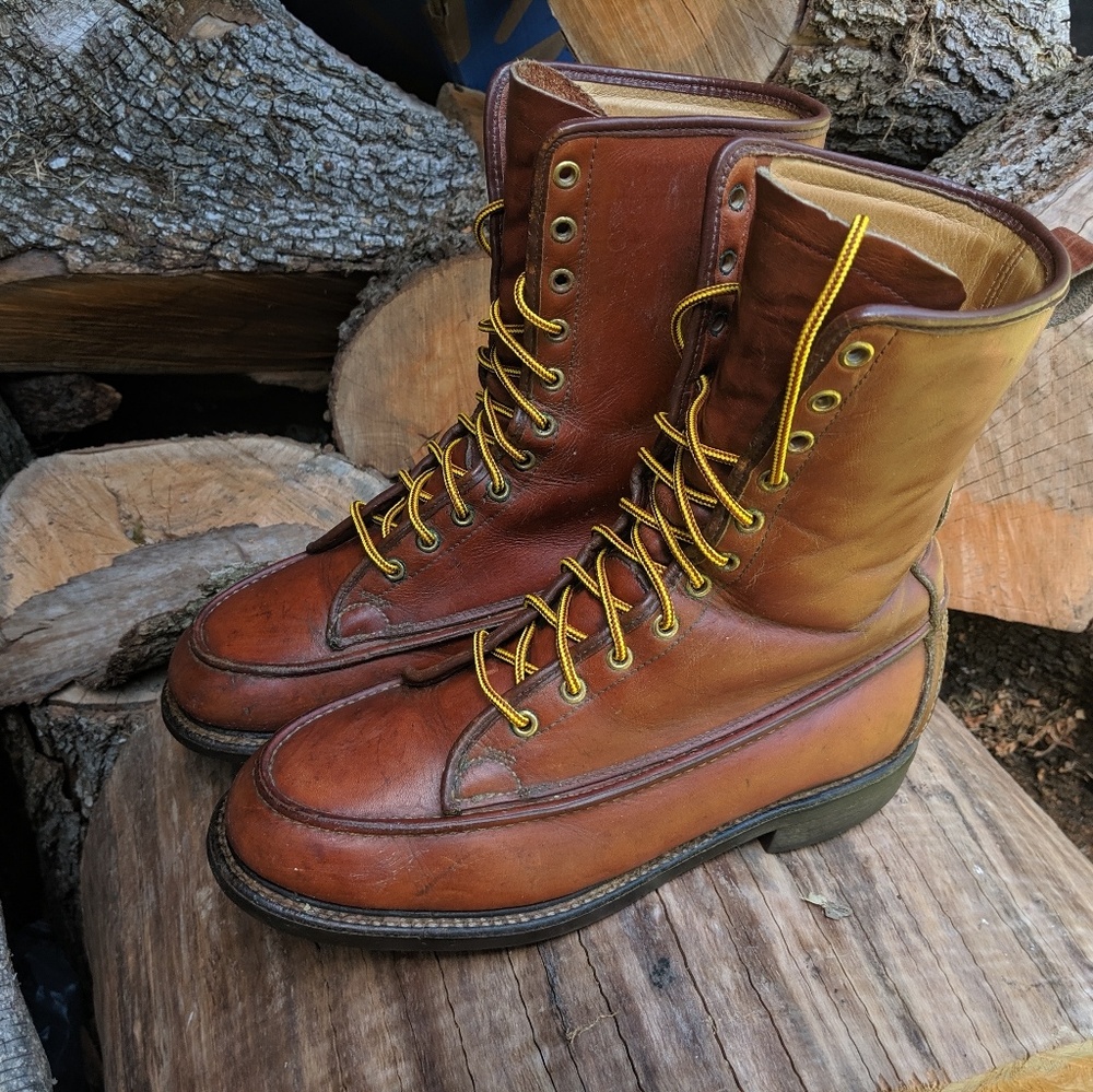 Vintage 1960's Sears Gold Bond boots 9 1/2